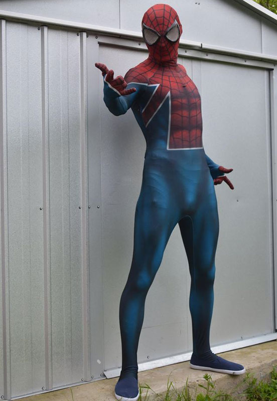 Amazing Spiderman Costume Halloween Zentai Suits 16081604